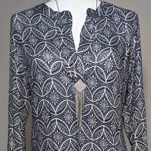 Ink + Ivy Medallion Shift Dress NWT